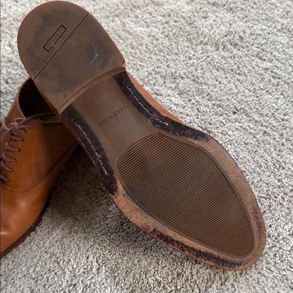 Cole Haan Brown Leather Oxfords main image 2